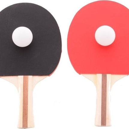 Tafeltennis - tafeltennisset- tafeltennis set Sports Active met 3 ballen