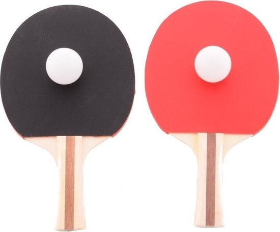 Tafeltennis - tafeltennisset- tafeltennis set Sports Active met 3 ballen