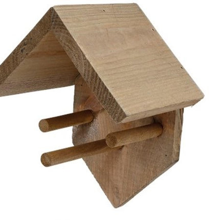 Discountershop® | Bites forBirds - vogelvoederhuis pindakaaspothouder - pindakaas+zonnebloempittenpasta