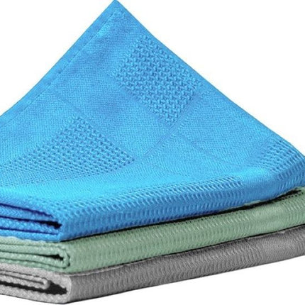 Set van 4 Professionele Polierdoek streeploos| Glazendoek | glaswerk | Poleerdoek | 42 x 68 cm