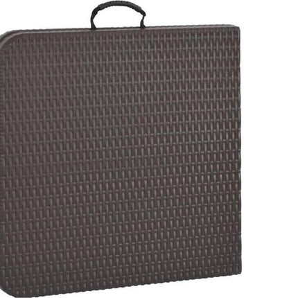 Inklapbare tafel | campingtafel Tuintafel inklapbaar rattan look 180X76X74 cm HDPE 