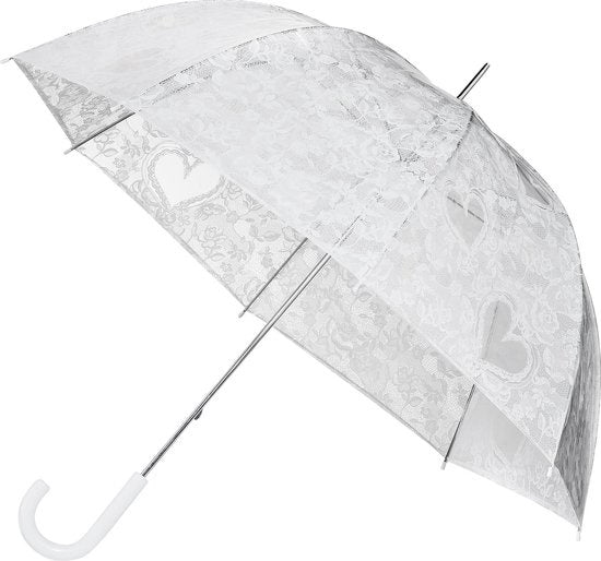 Falconetti® - Paraplu - Fashion Dessin - Wit