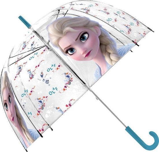 Kinderparaplu kopen Disney Kinderparaplu Frozen 70 Cm Pvc Transparant 