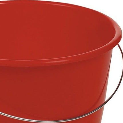 3 Stuks emmer Stevige huishoud emmers - 10 liter bouwemmer, emmer met handvat, oogstemmer, poetsemmer, wateremmer, cementemmer, mortelemmer