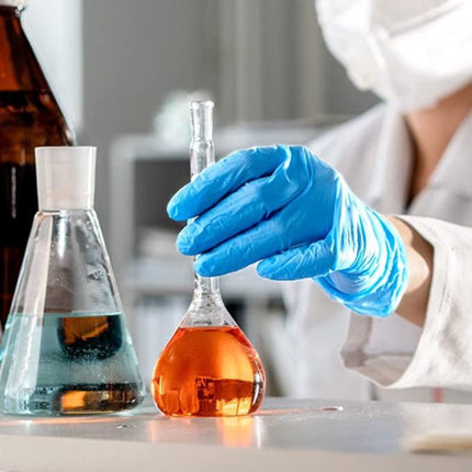 Nitril Synthetische Vinyl Onderzoekshandschoenen - Poedervrij & Latexvrij - Wegwerphandschoenen voor Medisch Gebruik, Voedselbereiding & Reiniging - Maat M - 200 Stuks