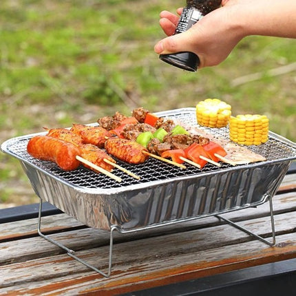 5 Stuks Barbecue - Instant - Wegwerp - Buiten barbecue - Tafel - Rooster - Balkon - Picknick - Barbecue accessoires - Grill - Barbecue kopen - Barbecuen - Barbecue saus -