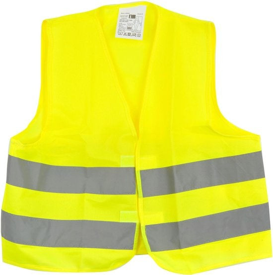 veiligheidsvest Geel| Veilig safety | Veiligheidshesje | Bouw | Verkeer | veiligheidsvest voor veiligheidswaarschuwing - Geel