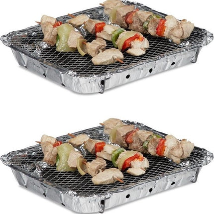 5 Stuks Barbecue - Instant - Wegwerp - Buiten barbecue - Tafel - Rooster - Balkon - Picknick - Barbecue accessoires - Grill - Barbecue kopen - Barbecuen - Barbecue saus -