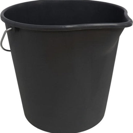 Gerimport Emmer 12 Liter 31,5 X 30,5 X 27,5 Cm Zwart