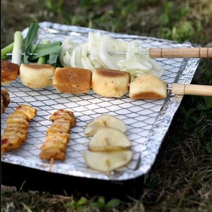 4 Stuks Barbecue - Instant - Wegwerp - Buiten barbecue - Tafel - Rooster - Balkon - Picknick - Barbecue accessoires - Grill - Barbecue kopen - Barbecuen - Barbecue saus 