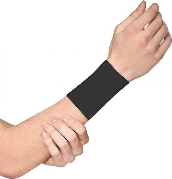 2 X Polssteun met koper ondersteuning - Compressie pols sleeve-koper geïnfundeerde polssteun voor mannen en vrouwen -circulatie en herstel verbeteren (1 paar) - Maat XL - Size XL