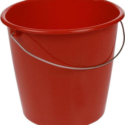 3 Stuks emmer Stevige huishoud emmers - 5 liter bouwemmer, emmer met handvat, oogstemmer, poetsemmer, wateremmer, cementemmer, mortelemmer 