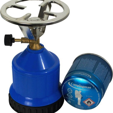 B – Camping Gaskooktoestel Kunststof 0.8 KW - Wokbrander - Kooktoestel voor Gasfles