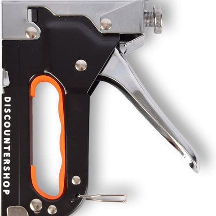 Set van 5 Nietpistolen | Heavy Duty Nietmachine | 5000 Nietjes Inclusief | Nietpistool Voor Hout, Stoffering en DIY Projecten