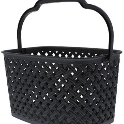 Discountershop® |Wasknijpermandje |Zwart| 22 x 12.9 x 15cm
