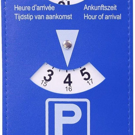 Parkeerschijf | Parkeerkaart - Blauwe Zone | schijf/kaart voor parkeren