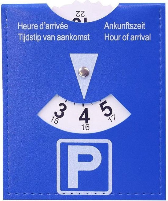 Parkeerschijf | Parkeerkaart - Blauwe Zone | schijf/kaart voor parkeren