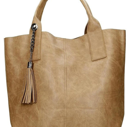 Enrico Benetti Caen Handtas - Dames - Kunstleer - Taupe