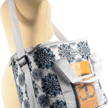 Koeltas - Koeltasje - Lunch - Koeltas kopen - Blauw - Groot - Koelbox - Strand - 30L 36X24X34CM