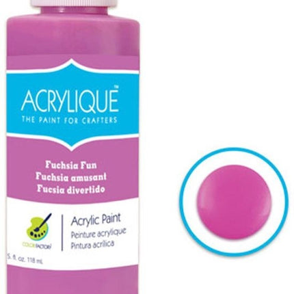 Acrylverf waterbasis Fuchsia Fun 118ml - Sneldrogend waterbasis Permanent