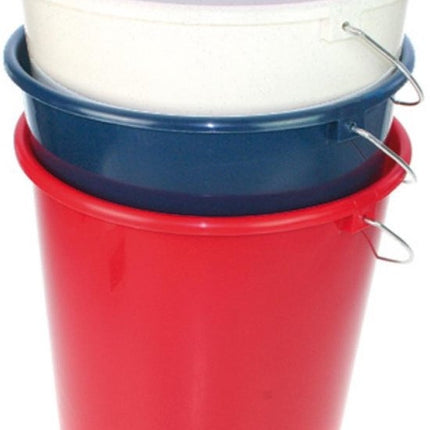 3 Stuks emmer Stevige huishoud emmers - 10 liter bouwemmer, emmer met handvat, oogstemmer, poetsemmer, wateremmer, cementemmer, mortelemmer