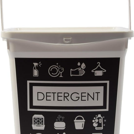 Waspoeder box | EHBO-benodigdheden |multibox 6liter |Handig |reinigingsmiddel | 23x18x24,5cm 300g| was tabletten| Poedercontainer met hengsel | Topper!