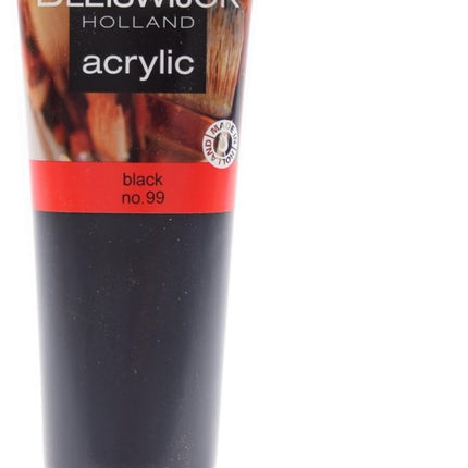 Acrylic verf 10 tube 250 ML - Watervaste verf - Acrylicverf 10 stuks kleur - phtalo blue 32 - Magenta 13 - Primary blue 30 - Brilliant red 12 - turqoise 35 - Olive 59 - Black 99 - Peach pastel 85 - Brilliant green 50 - wit 81