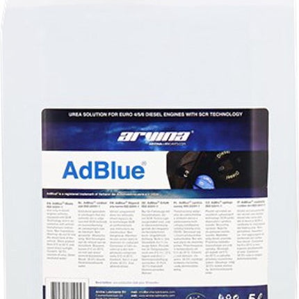AdBlue Kopen 5 Liter met handige schenktuit voor diesel auto's 