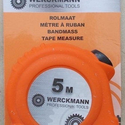Werckmann Rolmaat Rolbandmaat 5 meter