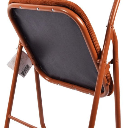 Premium Klapstoel Zithoogte 43 cm - Velvet Klapstoel Kopen - Partystoel Camel