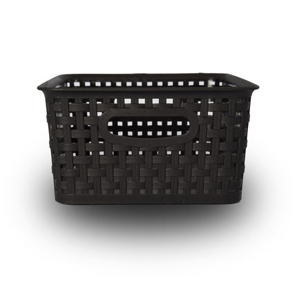Zwarte Opbergbakken voor Speelgoed - 20x11x25 cm - Houd Kinderspeelgoed Netjes & Geordend!