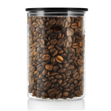 Glazen Voorraadpot 575ML | BPA-vrij | Luchtdichte Deksel | Keukenopslag