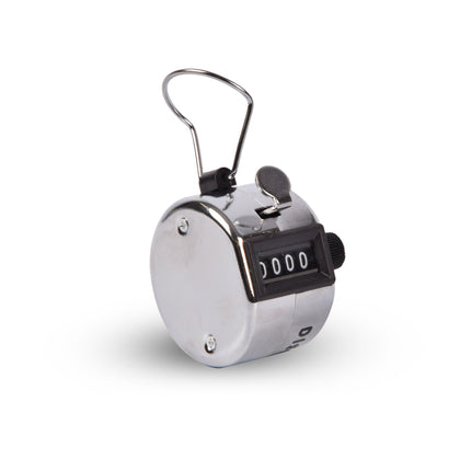 Handteller | Teller | Tally Counter | 45g | analog| metaal | Met duimring voor gemakkelijk gebruik | 5.5x3cm 
