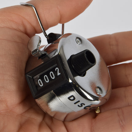 Handteller | Teller | Tally Counter | 45g | analog| metaal | Met duimring voor gemakkelijk gebruik | 5.5x3cm 