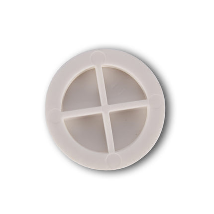 Discountershop® Trillingsdempers | 4 Set | Wasmachine trillingsdempers | 165 gram | Wit | kunststof | Antislip | 6.5cm*2cm 