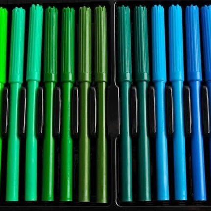 Professionele kleurpotloden - Tekendoos 288 delig- schilderset 288 stuks in een koffer