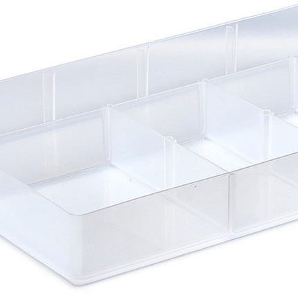 Ideale Opbergbox |Opberg verdeler| Opbergdoos met uitneembare vakken | Vakverdeler | 5.5 liter