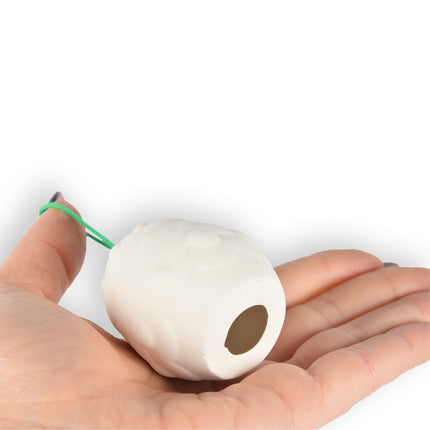 Schilderset voor Pasen - Multi Kleur - Kunststof - 6cmx5cm - Inhoud: 1 keramisch figuur (2.5ml), 3 kleuren verf (0.088fl.), 1 verfkwast
