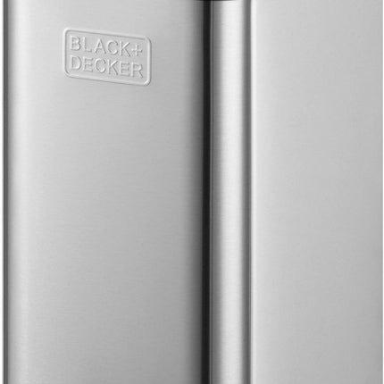 BLACK+DECKER pedaalemmer - 5L - RVS - soft close - losse binnenemmer