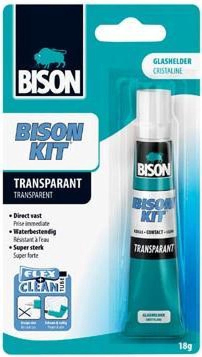 ALLESLIJM BISON KIT FLEX+CLN 18G