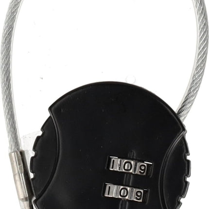 Hangslot met Cijfercode – Weerbestendig Cijferslot voor Fiets – Duurzaam Staal & Plastic – Veiligheidscode Binnen & Buiten – 9x3.8x1.2cm