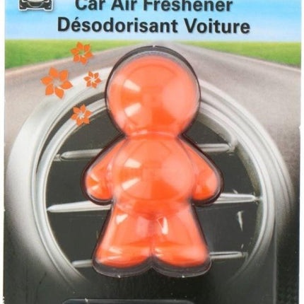Little Joe car air verfrisser - Geurverfrisser voor auto - oranje - Fruit - Autoparfum.