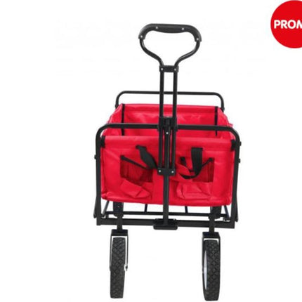 Opvouwbare Bolderkar – Multifunctionele Kar – Handwagen - 90x50x100cm – Rood