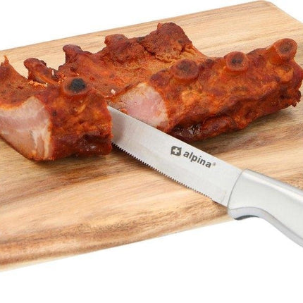 Steakmes 8 stuks 22.5cm - RVS steakmes 8 stuks