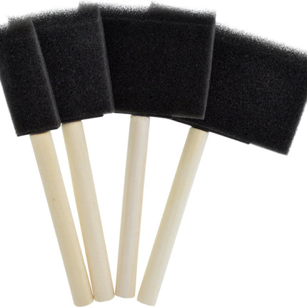 Spons Schilderkwast - Painting Brush Set - Schilderen verf kwasten 8 stuks- 8 x foambrush DIY