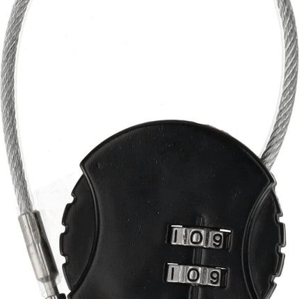 Hangslot met Cijfercode – Set van 3 Weerbestendige Cijfersloten voor Fiets, Bagage & Wintersport – Duurzaam Staal & Plastic – Veiligheid Binnen & Buiten – 9x3.8x1.2cm