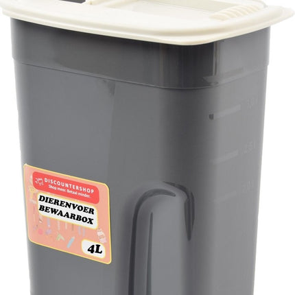 Kattenbak - Kattencontainer - Katten -Voeropslag - Droogvoer - Voedselbak - Kattenvoedsel - Kattenbakvulling - Container - Voedselcontainer kat - Voedselcontainer