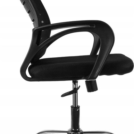 Ergonomische Bureaustoel - Volwassenen - Verstelbaar - Netbekleding - Zwart