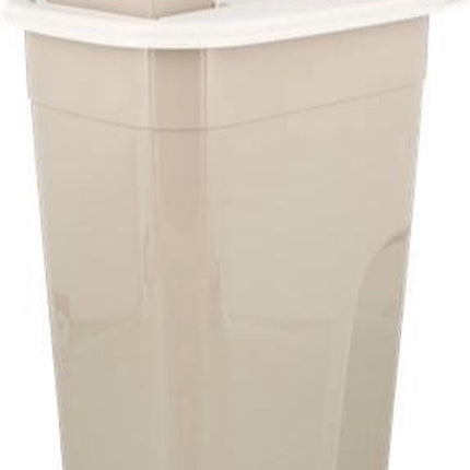 Voedselcontainer 4 liter Beige - Dierenvoer bewaarbox - Voercontainer Voor Hond en Kat