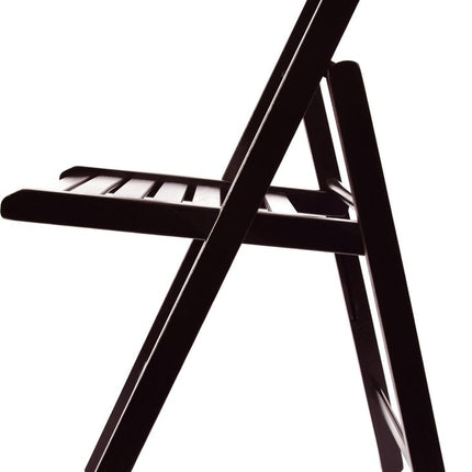 2 Stuks Klapstoel Luxe Tuinstoel D-Bruin | opklapbare | Klapstoel |houten tuinstoelen 38 X 42 X 87 Cm Hout - Stoel 